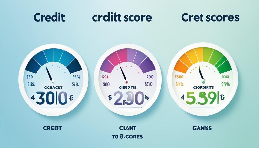 credit score range